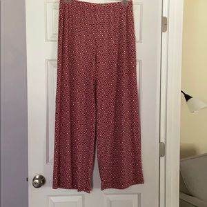 Chico’s print wide leg pant